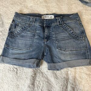 Blue Denim Jean Shorts